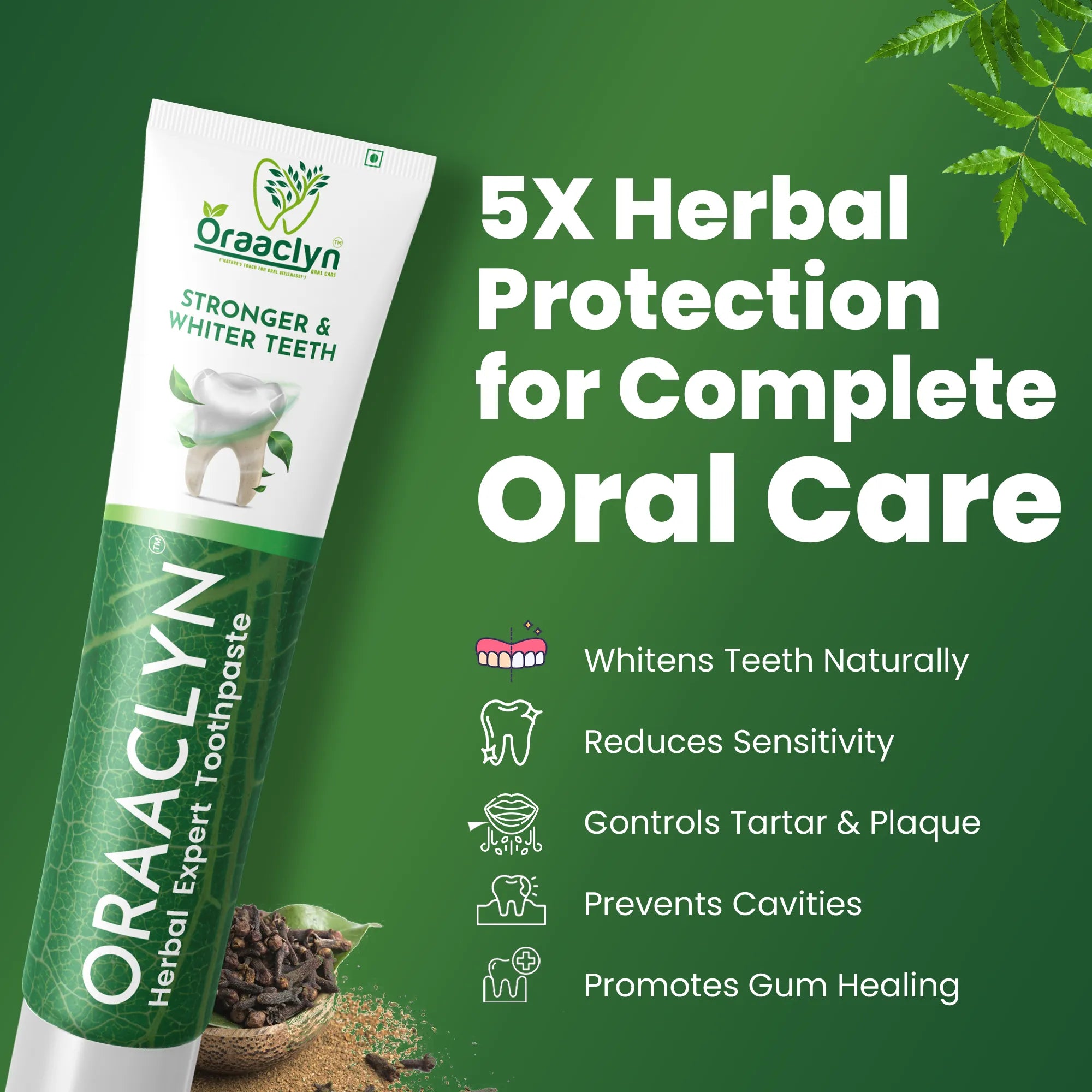 Oraaclyn Ayurvedic Toothpaste