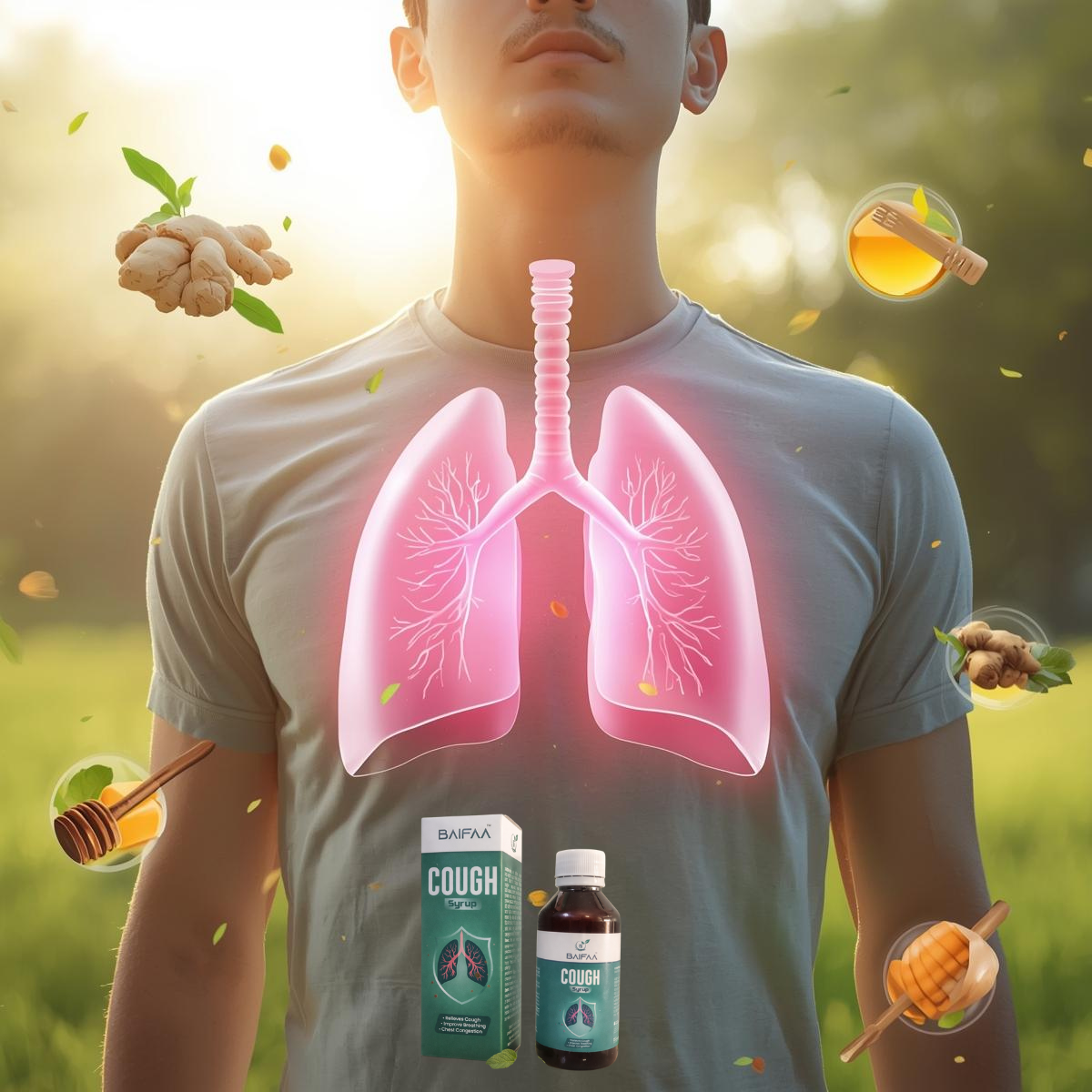 Baifaa Cough Syrup