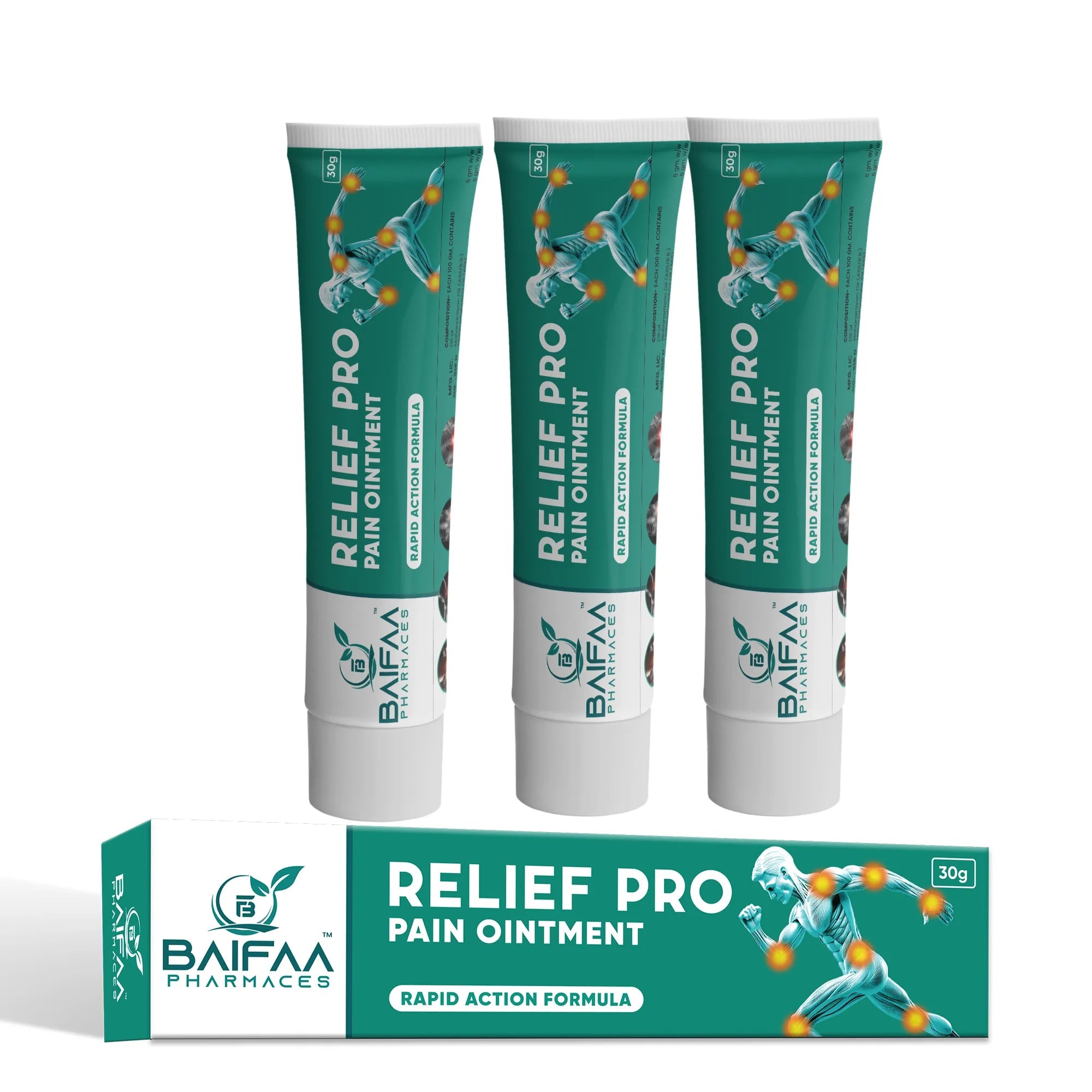 Baifaa Herbal Relief Pro Pain Ointment - Baifaaherbal
